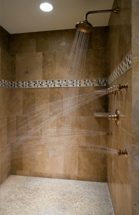 Shower plumbing by Plumbing Warehouse